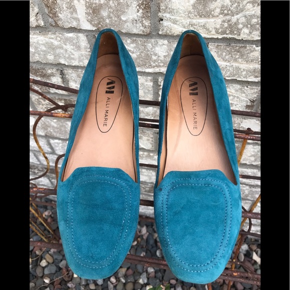 🌸🌈🍀ALLI Marie Suede Flats - Picture 2 of 12